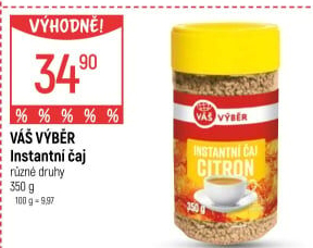 Instantní čaj Váš Výběr
