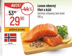 Losos obecný filety