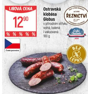 Ostravská klobása Globus