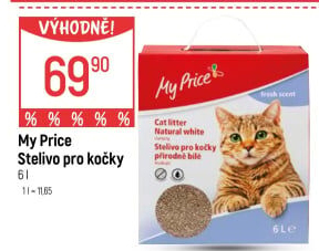 Stelivo pro kočky My Price