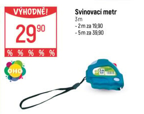 Svinovací metr OHO