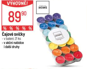 Čajové svíčky Prego Home