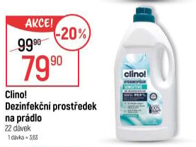 Dezinfekce na prádlo Clino!