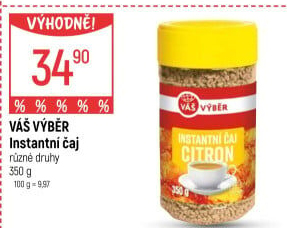 Instantní čaj Váš Výběr