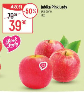 Jablka Pink Lady