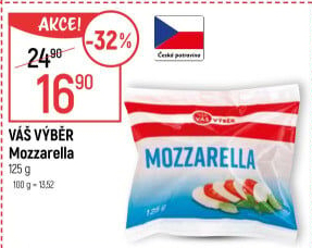 Mozzarella Váš Výběr