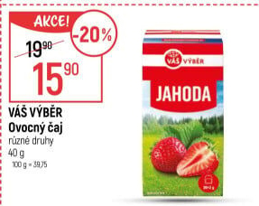 Ovocný čaj Váš Výběr