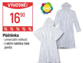 Pláštěnka OHO
