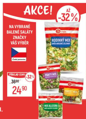 Salát rodinný mix Váš Výběr