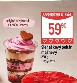 Šlehačkový pohár Globus
