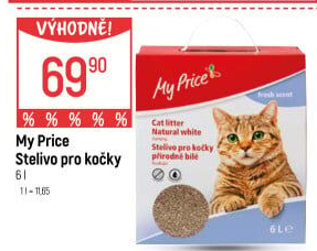 Stelivo pro kočky My Price