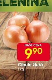 Cibule kuchyňská žlutá