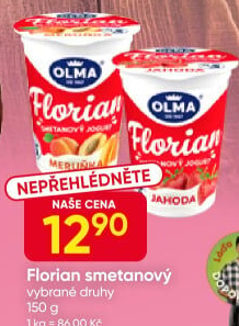 Jogurt smetanový Florian Olma