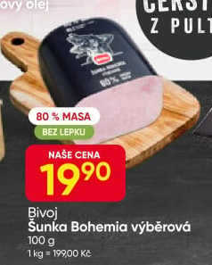 Šunka Bohemia výběrováBivoj