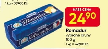 Sýr Romadur Madeta