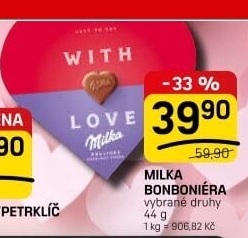 Bonboniéry Milka