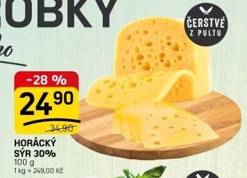 Horácký sýr 30%