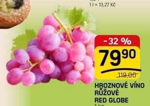 Hrozny růžové