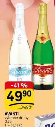 Šumivé nápoje Avanti