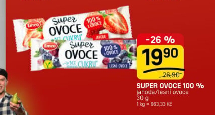 Tyčinka Super Ovoce Emco