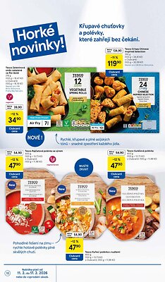 akční leták Tesco 11.2.2026-17.2.2026