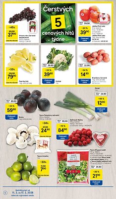 akční leták Tesco 11.2.2026-17.2.2026