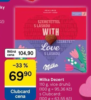 Bonboniéry Milka