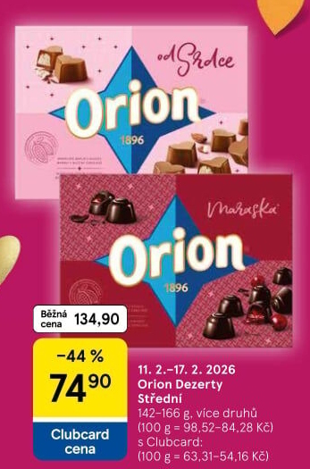 Bonboniéry Orion