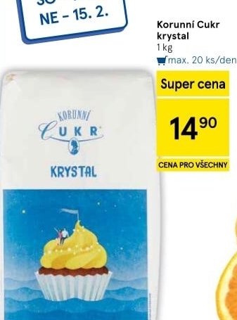 Cukr krystal Korunní