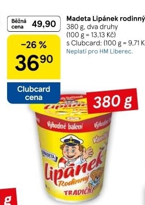 Dezert Lipánek Madeta