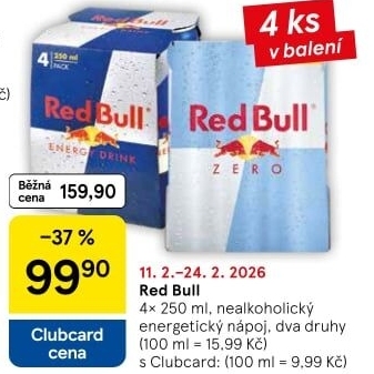 Energetický nápoj Red Bull