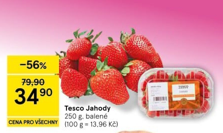 Jahody Tesco
