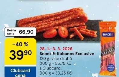 Kabanos Exclusive Snack !t Tarczyński