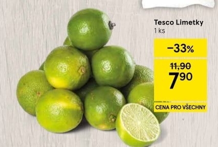 Limety Tesco