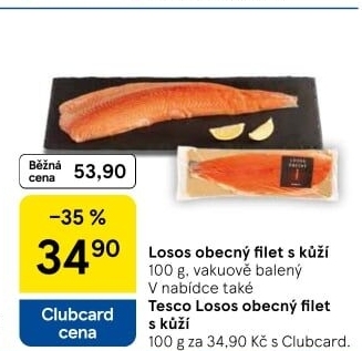 Losos obecný filety