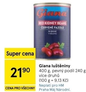 Luštěniny Giana