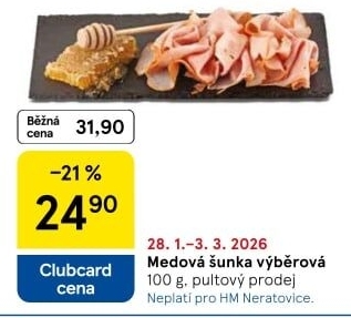 Medová šunka výběrová