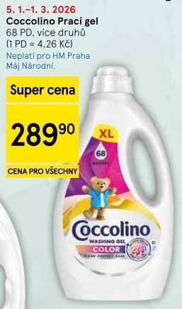 Prací gel Coccolino