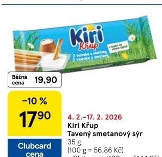 Sýr a křup Kiri