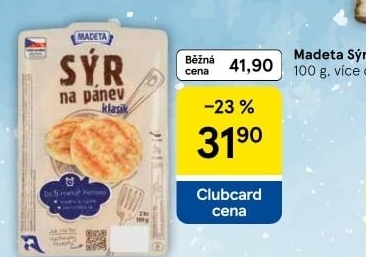 Sýr na pánev Madeta