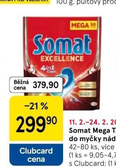 Tablety do myčky Somat