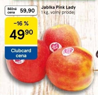 Jablka Pink Lady