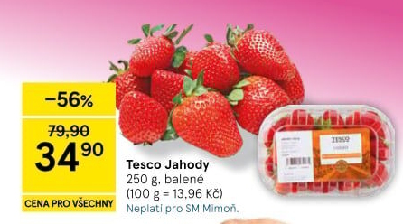 Jahody Tesco