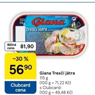 Játra tresčí Giana