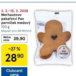 Medový perník Merhautovo pekařství