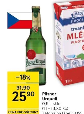 Pivo Pilsner Urquell