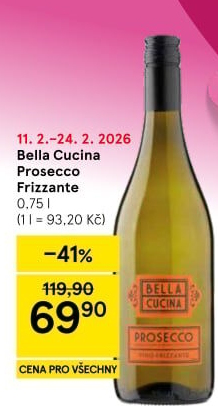 Prosecco Frizzante Bella Cucina