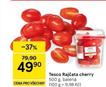 Rajčata cherry Tesco