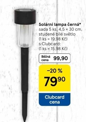 Solární lampa
