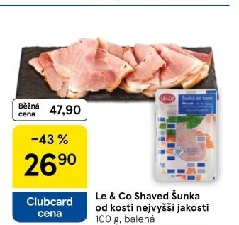 Šunka od kosti nejvyšší jakosti LE&amp
